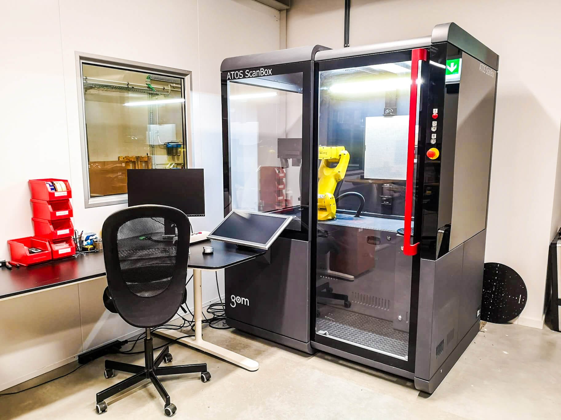 ZEISS ATOS ScanBox Series 4
met ATOS Q 12M optische scanner