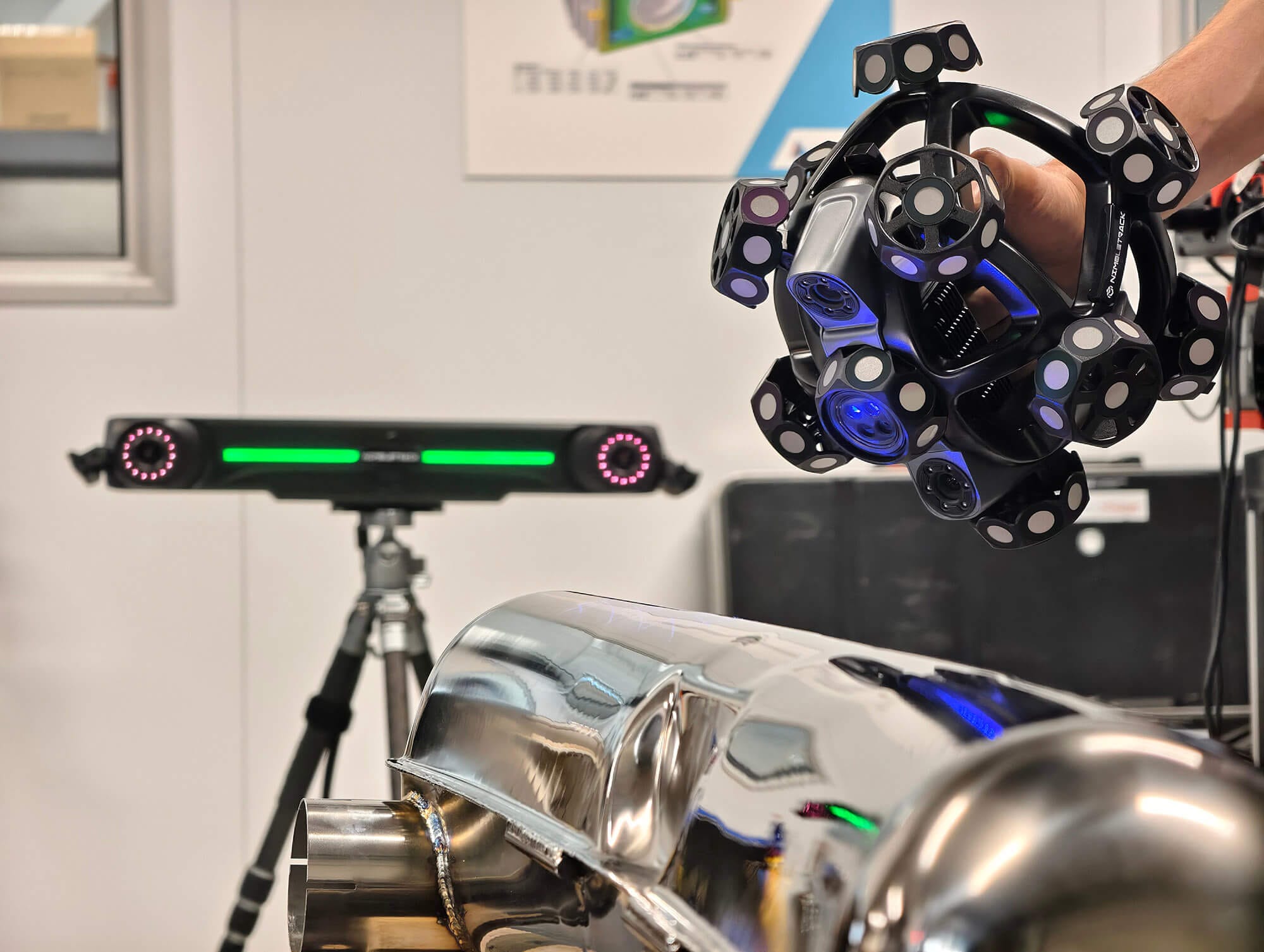 Scanology NimbleTrack shiny part
